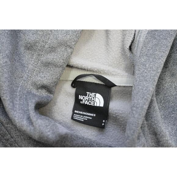 The North Face Fleece Hoodie Performance Gray Pullover Sweater Mens Size Small - Picture 8 of 11
